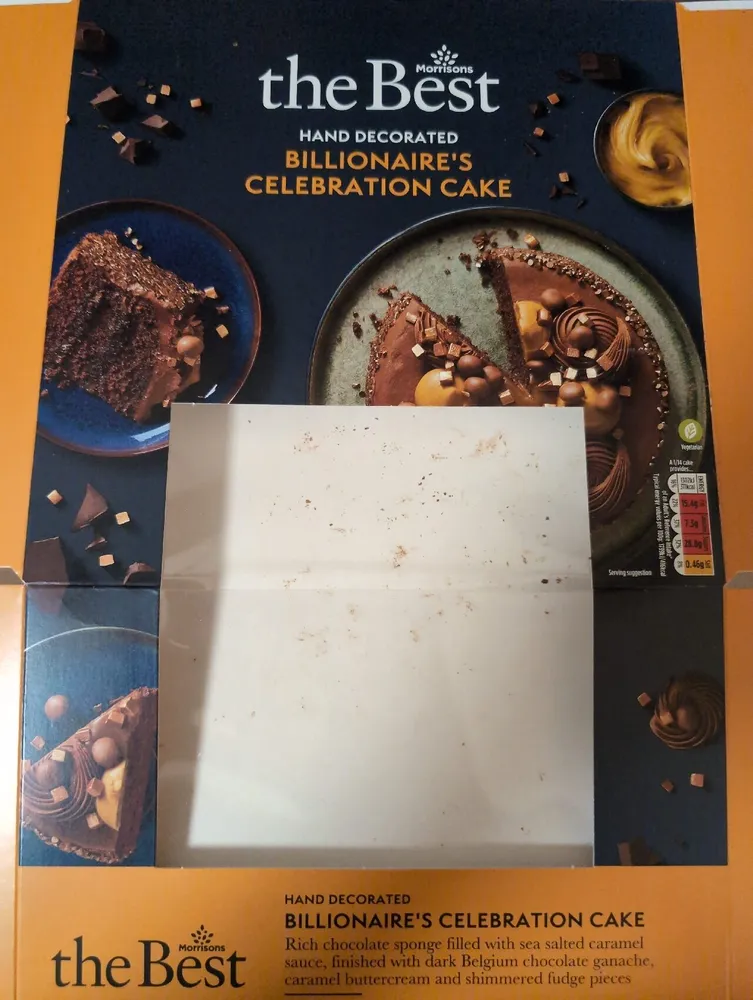 The Best Billionaire's Celebration Cake