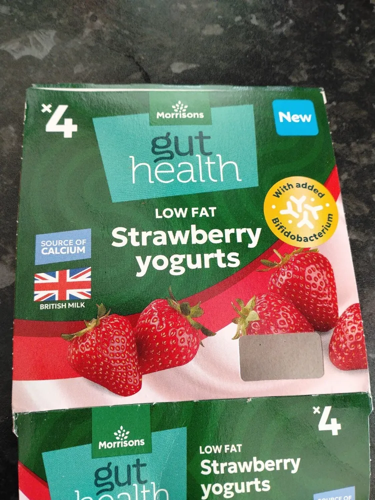 Gut Health Low Fat Strawberry Yoghurt