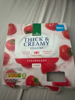 Thick & Creamy Strawberry Yoghurt