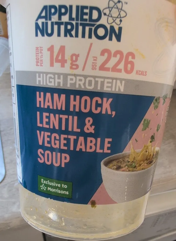 Ham Hock, Lentil And Vegetable Soup