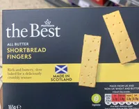 Morrisons The Best - All butter shortbread biscuits