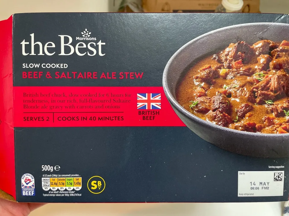 Beef & Saltaire Ale Stew