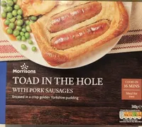 Toad In The Hole With Pork Sausages