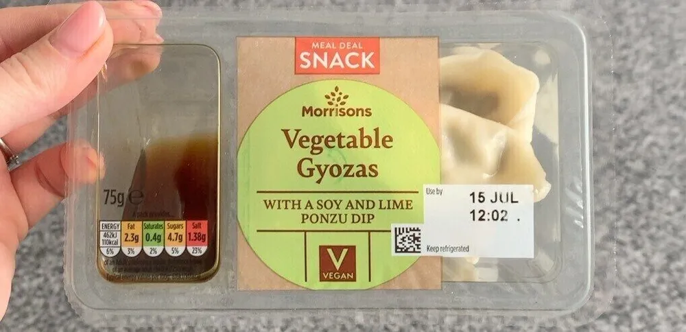 Vegetable Gyozas