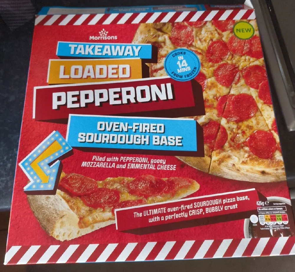Loaded Pepperoni Pizza