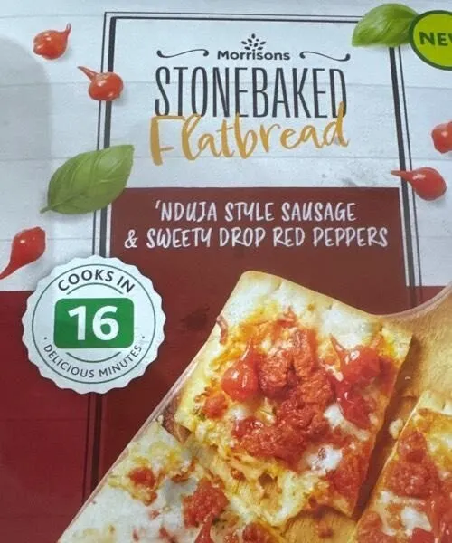 Stone baked flatbread