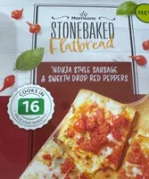 Stone baked flatbread