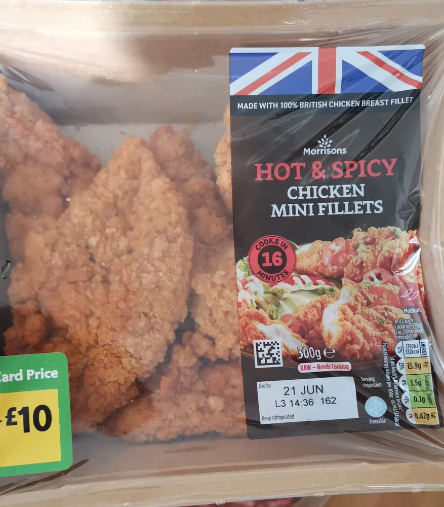 Hot & Spicy Chicken Mini Fillets