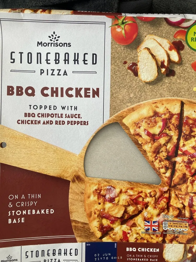 BBQ Chicken Stonebaked Pizza