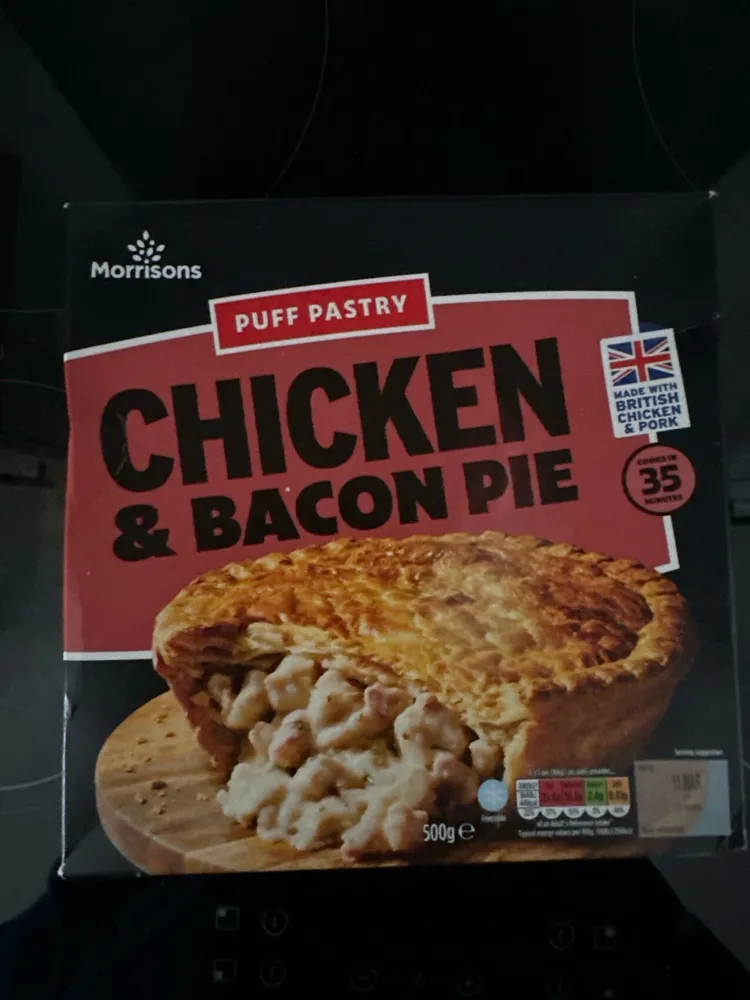 Chicken & Bacon Pie