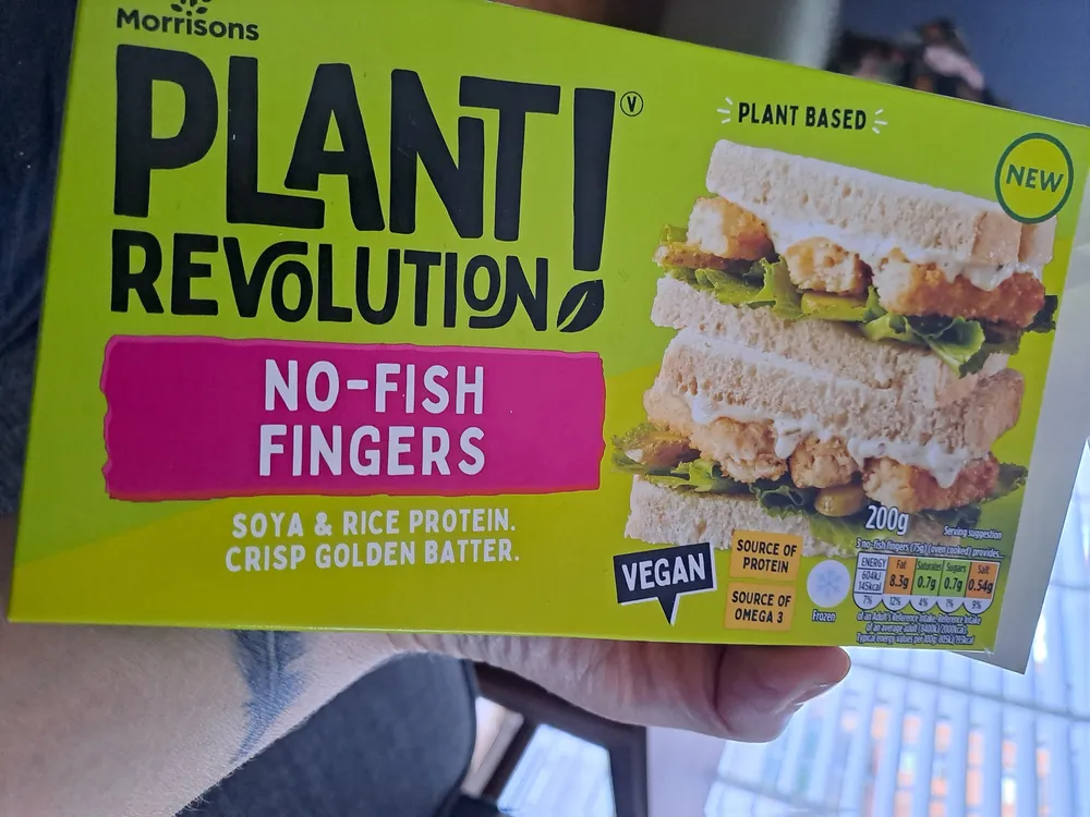 Plant Revolution No-fish Fingers