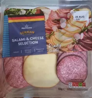 German Salami & Cheese Selection