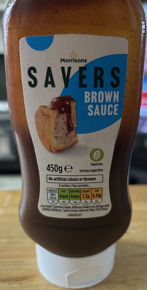 savers brown sauce