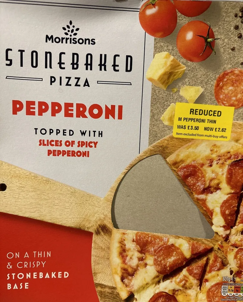 Pepperoni Stonebaked Pizza
