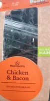 CHICKEN & BACON ON MALTED BREAD