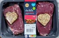2 Rump Steaks with Pink Peppercorn Butter