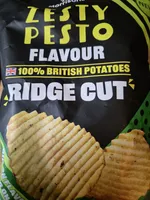 Zesty Pesto Flavour Ridge Cut Crisps