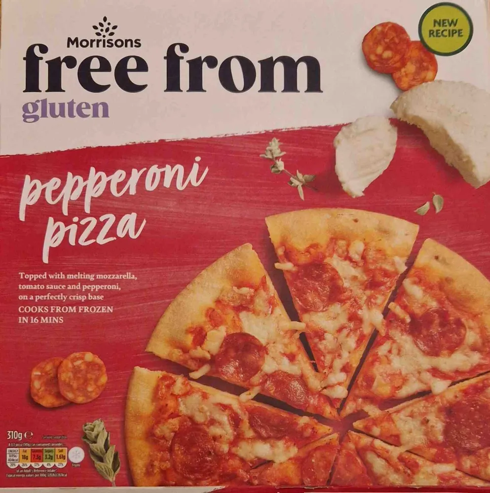 Free From Pepperoni Pizza