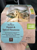 Falafel & Spiced Houmous Wrap