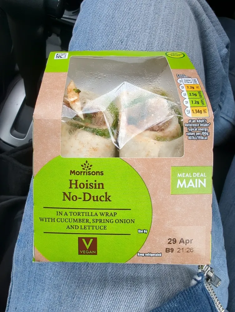 Hoisin No-Duck Wrap