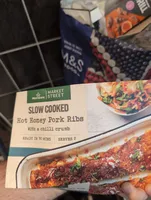 Slow Cooked hot honey Pork Ribs