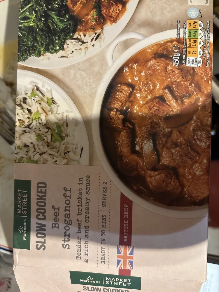 Slow Cooked Beef Stroganoff