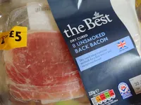 Dry Cured Unsmoked Back Bacon