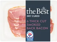 Morrisons The Best Thick Cut Smoked Back Bacon