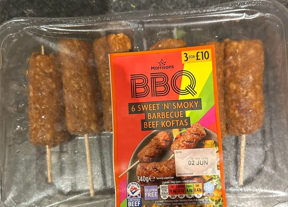 Sweet ‘n’ Smoky Barbecue Beef Koftas
