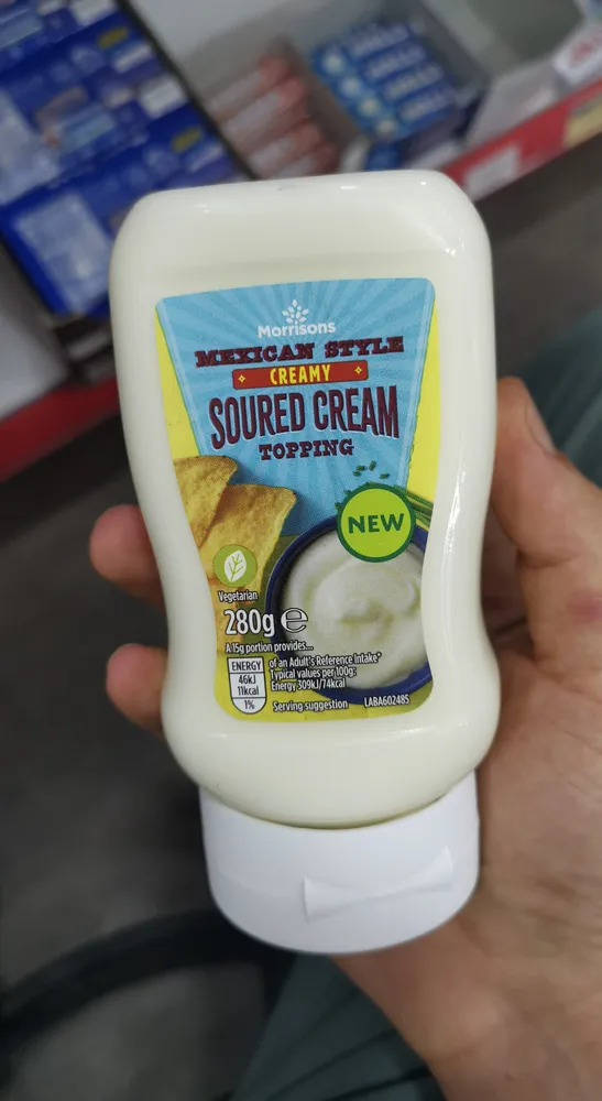 Sour Cream Topping
