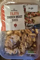 Fajita Cooked Chicken Breast Slices