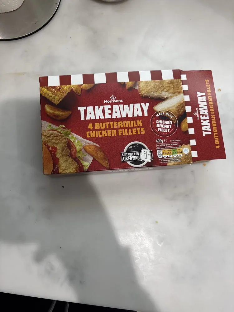 Takeaway Buttermilk chicken Fillets