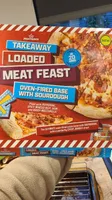 Takeaway Loaded Meat Feast Pizza