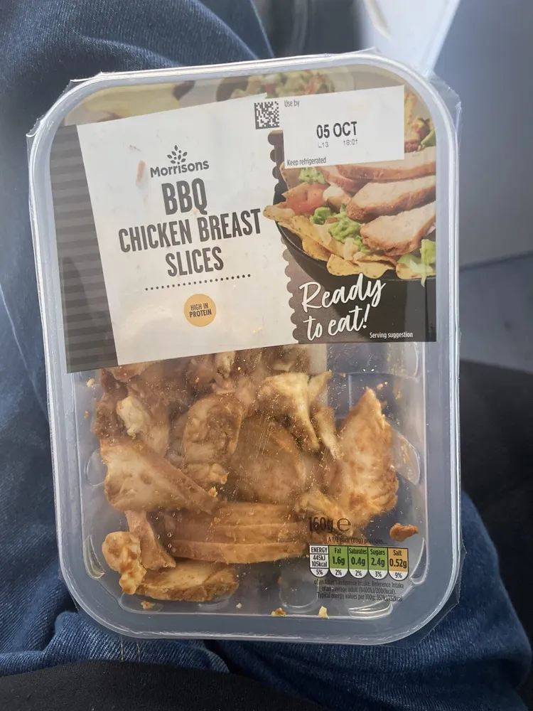 BBQ Chicken Breast Slices