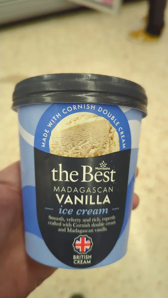 Madagascan Vanilla Ice Cream