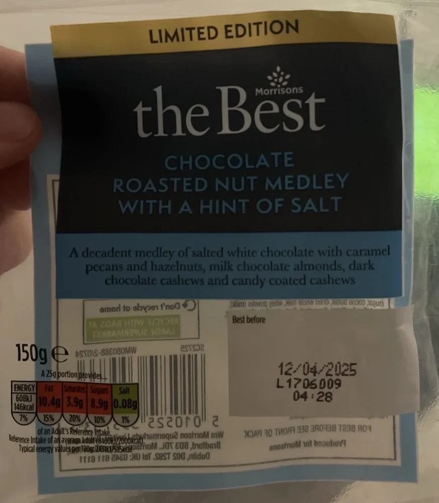 Chocolate Roasted Nut Medley