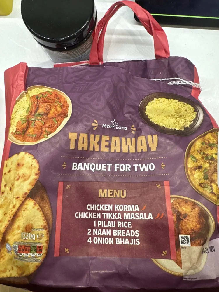 Morrisons Takeaway Banquet For Two