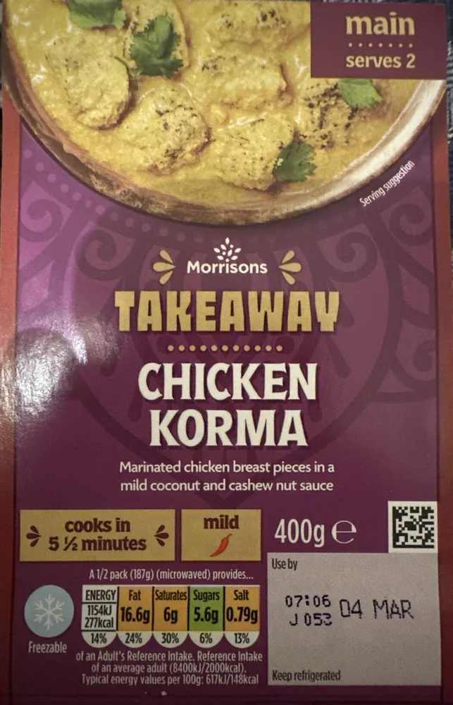 Chicken Korma