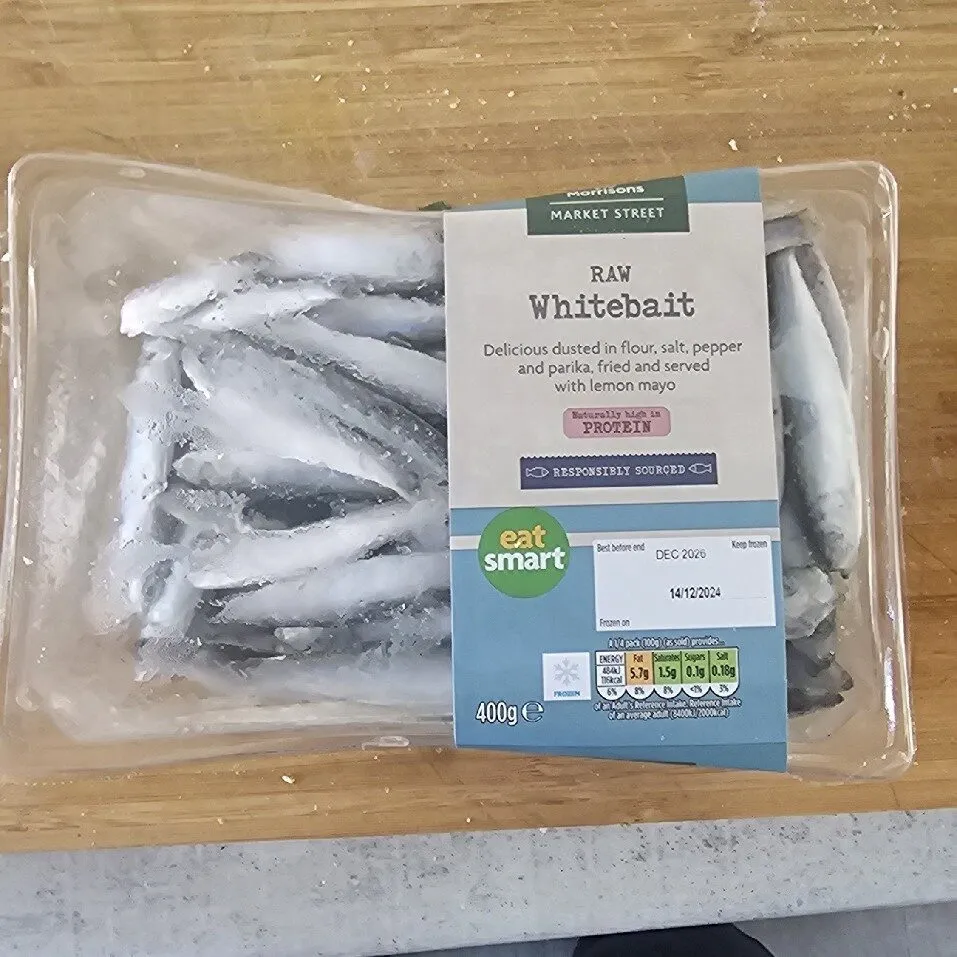 Raw Frozen Whitebait