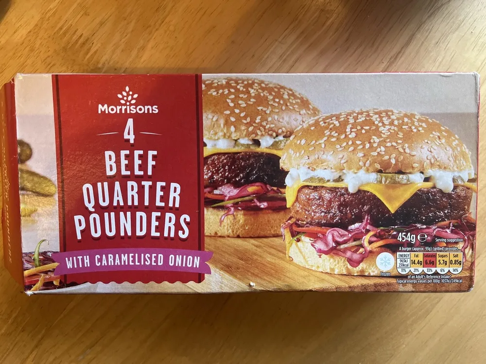 Beef Quarter Pounders