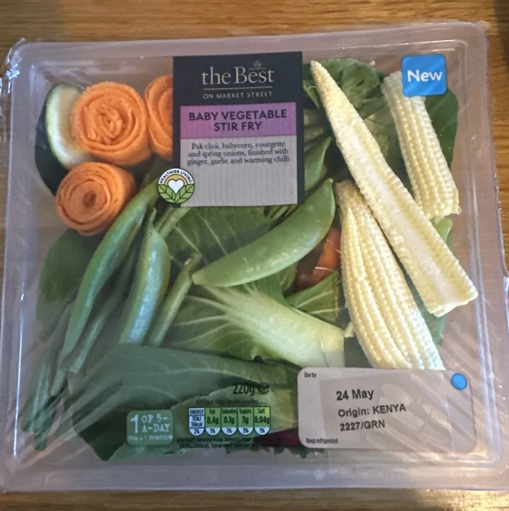 Baby Vegetable Stir Fry