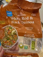 White, Black And Red Quinoa