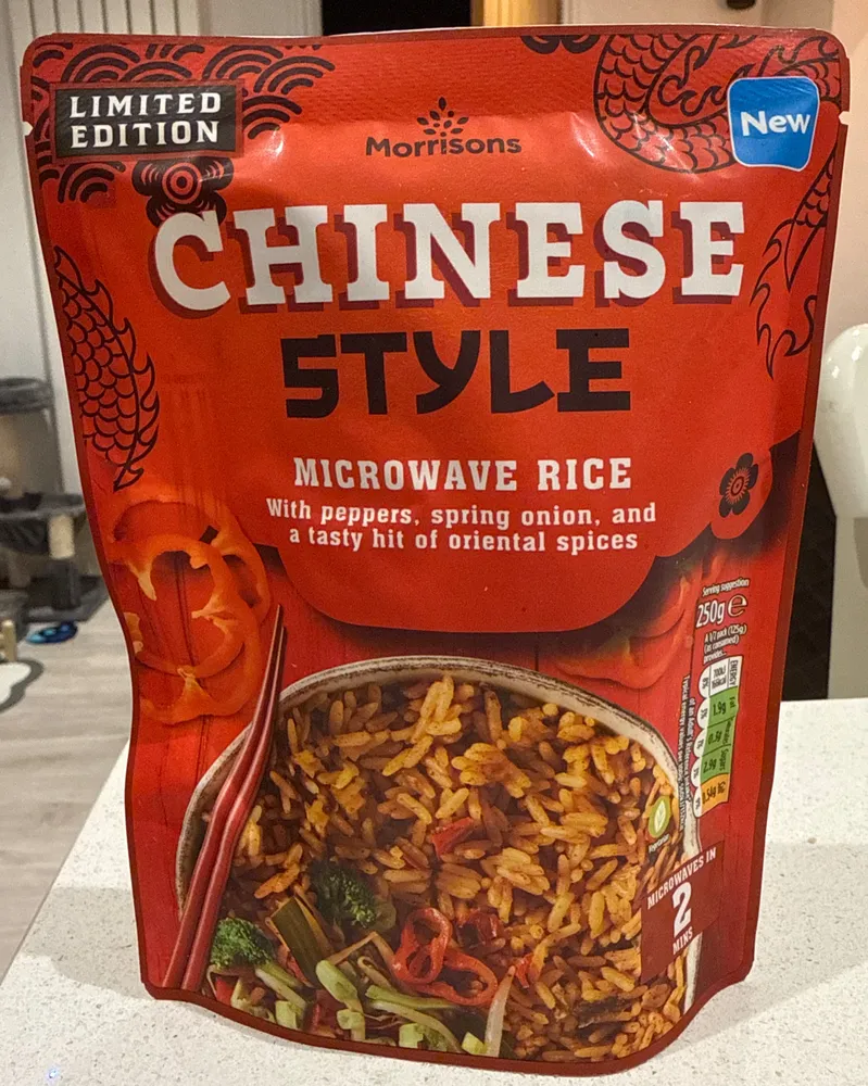 Chinese Style Microwave Rice