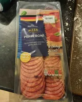 ᎤᏅᏅᏛ . Use by 22 FEB Keep ref gerate Morrisons PIZ