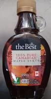100% Pure Canadian Maple Syrup