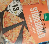 Thin & Crispy Stone Baked Four Cheese Pizza