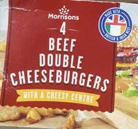 Beef double cheeseburgers