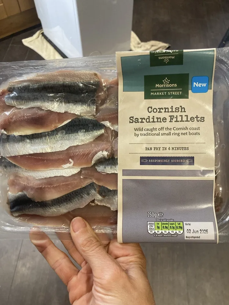 Cornish Sardine Fillets
