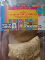 Cheesy Garlic Parcels