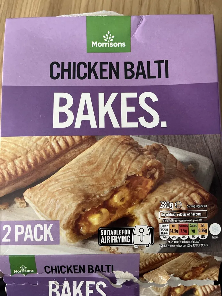 Chicken Balti Bake